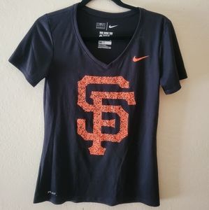 SF Giants Nike Dri-fit V-neck